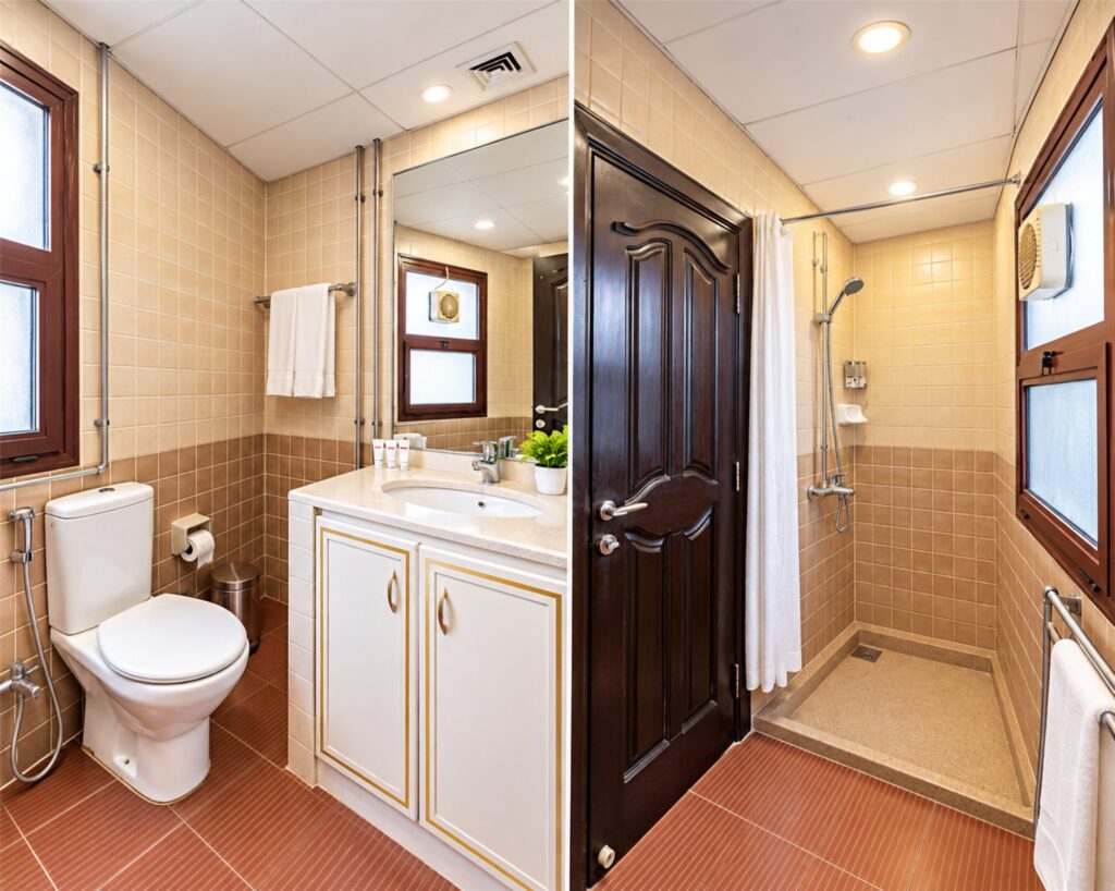 Bathroom with shower