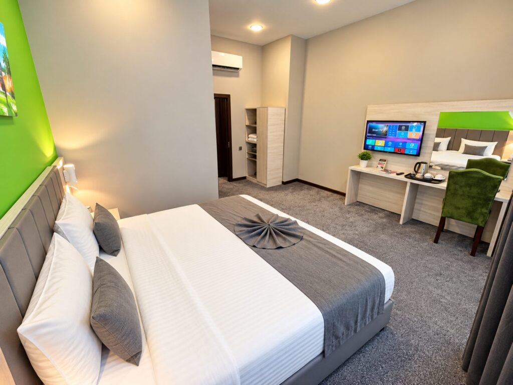 Junior suite, bed
