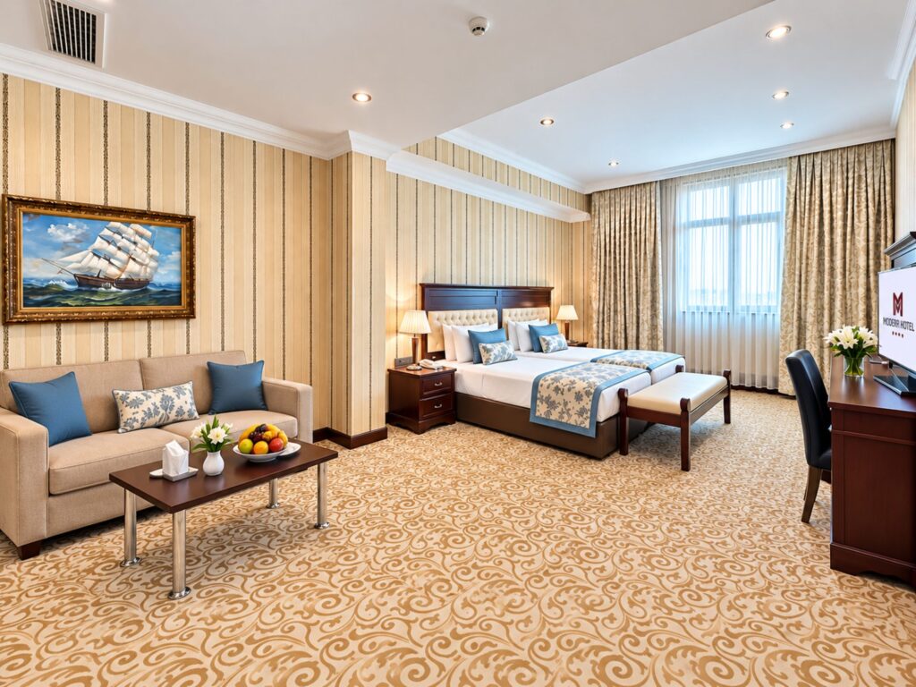 Double or twin room, sofa