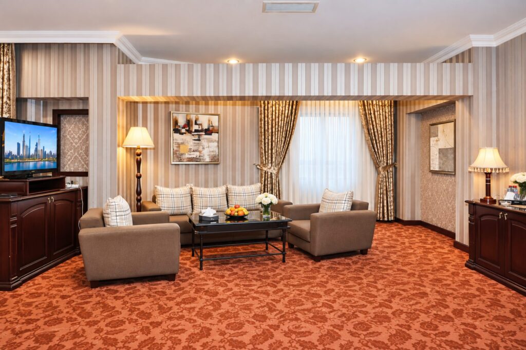 Junior suite, sitting area