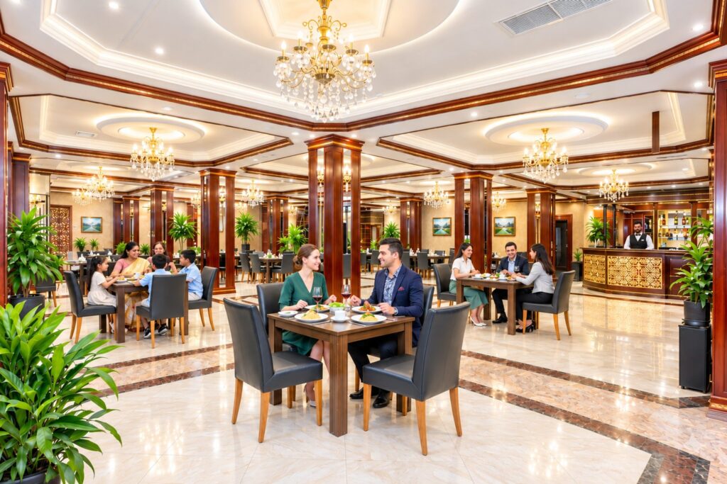 Restaurant at Modern Hotel Baku