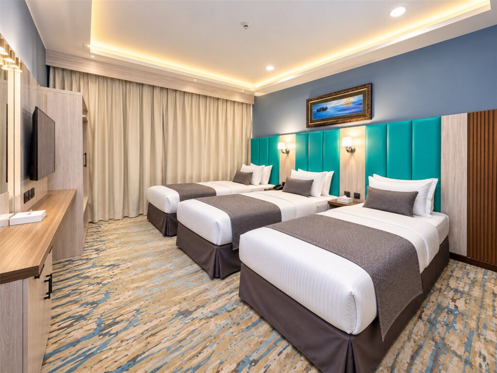 Triple studio with three beds